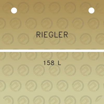 riegler-158-l