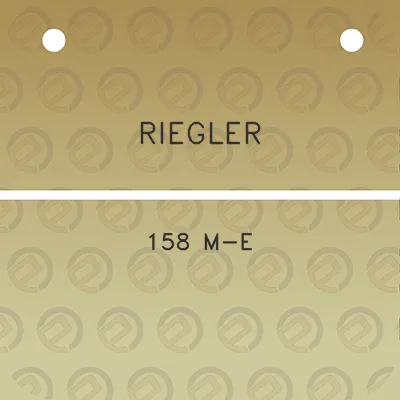 riegler-158-m-e