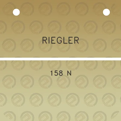 riegler-158-n