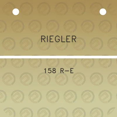 riegler-158-r-e