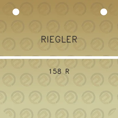 riegler-158-r