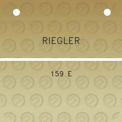 riegler-159-e