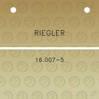 riegler-16007-5