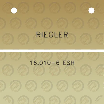 riegler-16010-6-esh