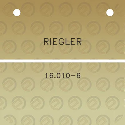 riegler-16010-6