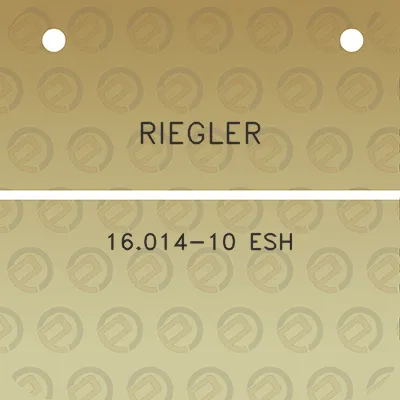 riegler-16014-10-esh