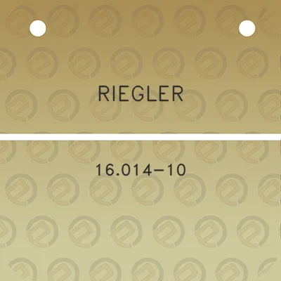 riegler-16014-10