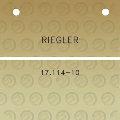 riegler-17114-10