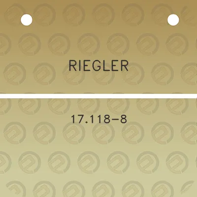 riegler-17118-8