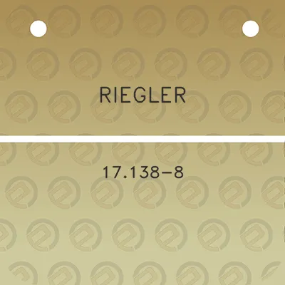 riegler-17138-8