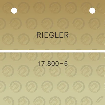 riegler-17800-6