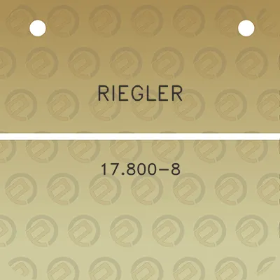 riegler-17800-8