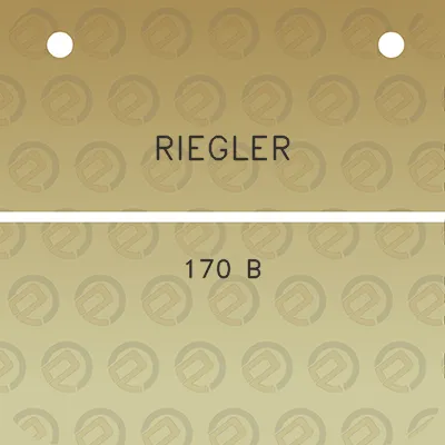 riegler-170-b