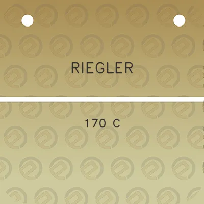 riegler-170-c