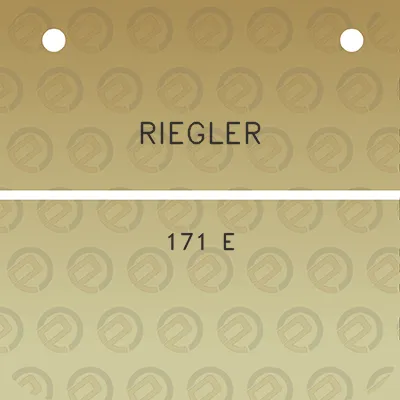 riegler-171-e