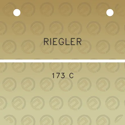 riegler-173-c