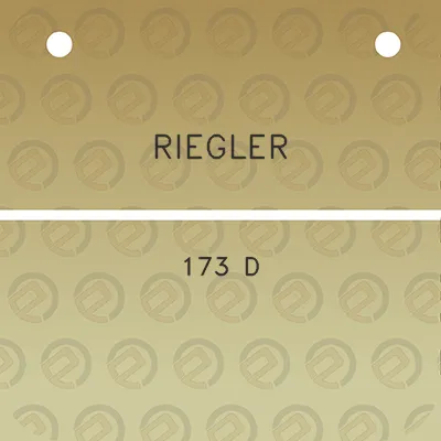 riegler-173-d