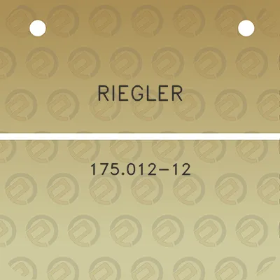 riegler-175012-12