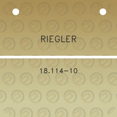 riegler-18114-10