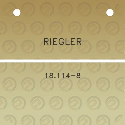 riegler-18114-8