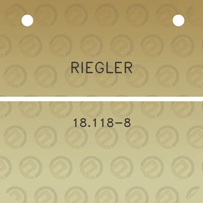 riegler-18118-8