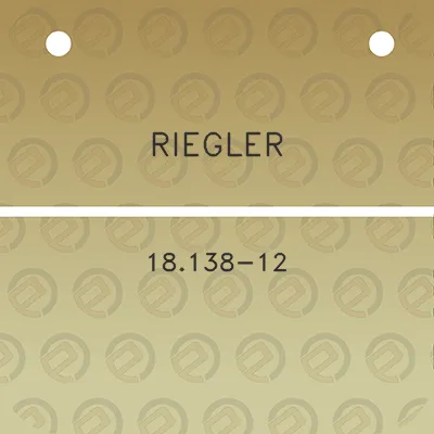 riegler-18138-12