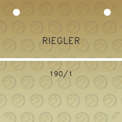 riegler-1901