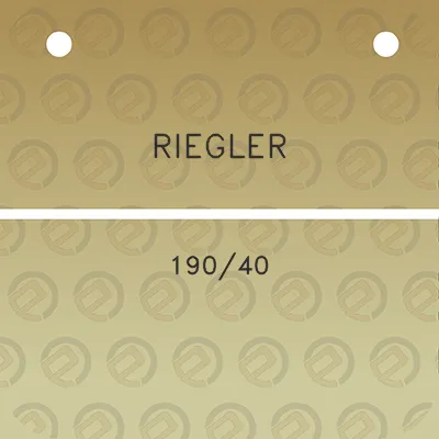 riegler-19040