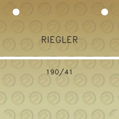 riegler-19041