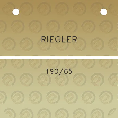 riegler-19065