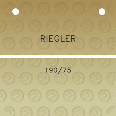 riegler-19075