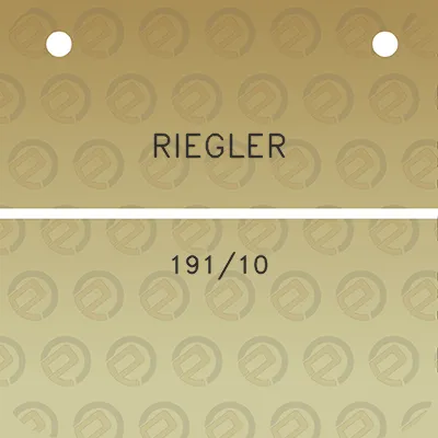 riegler-19110