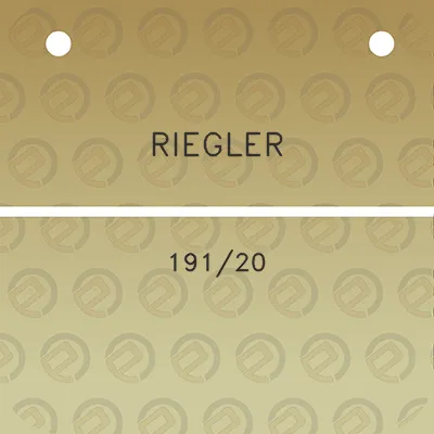 riegler-19120