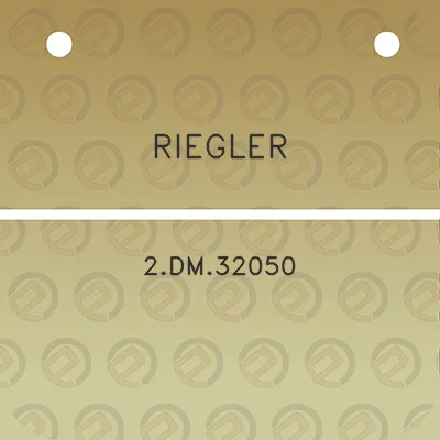 riegler-2dm32050