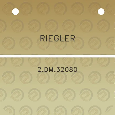 riegler-2dm32080