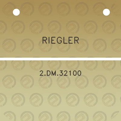 riegler-2dm32100