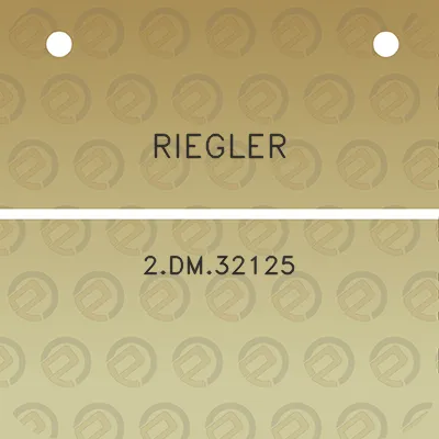 riegler-2dm32125