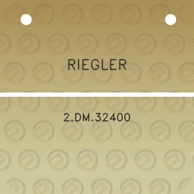 riegler-2dm32400