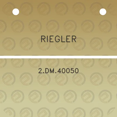 riegler-2dm40050