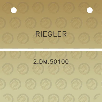 riegler-2dm50100