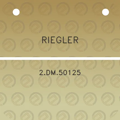 riegler-2dm50125