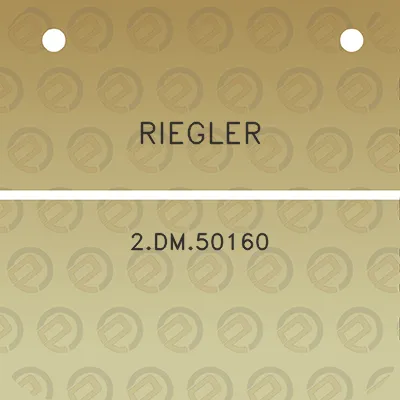 riegler-2dm50160