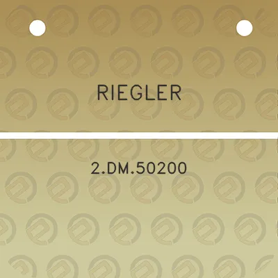 riegler-2dm50200