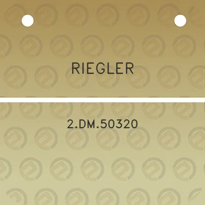 riegler-2dm50320