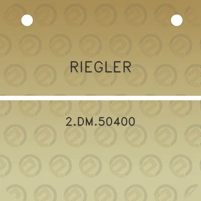 riegler-2dm50400