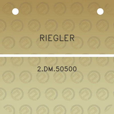 riegler-2dm50500