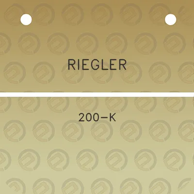 riegler-200-k