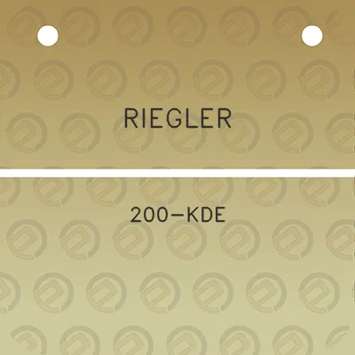 riegler-200-kde