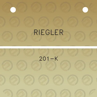 riegler-201-k