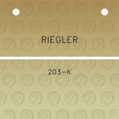 riegler-203-k